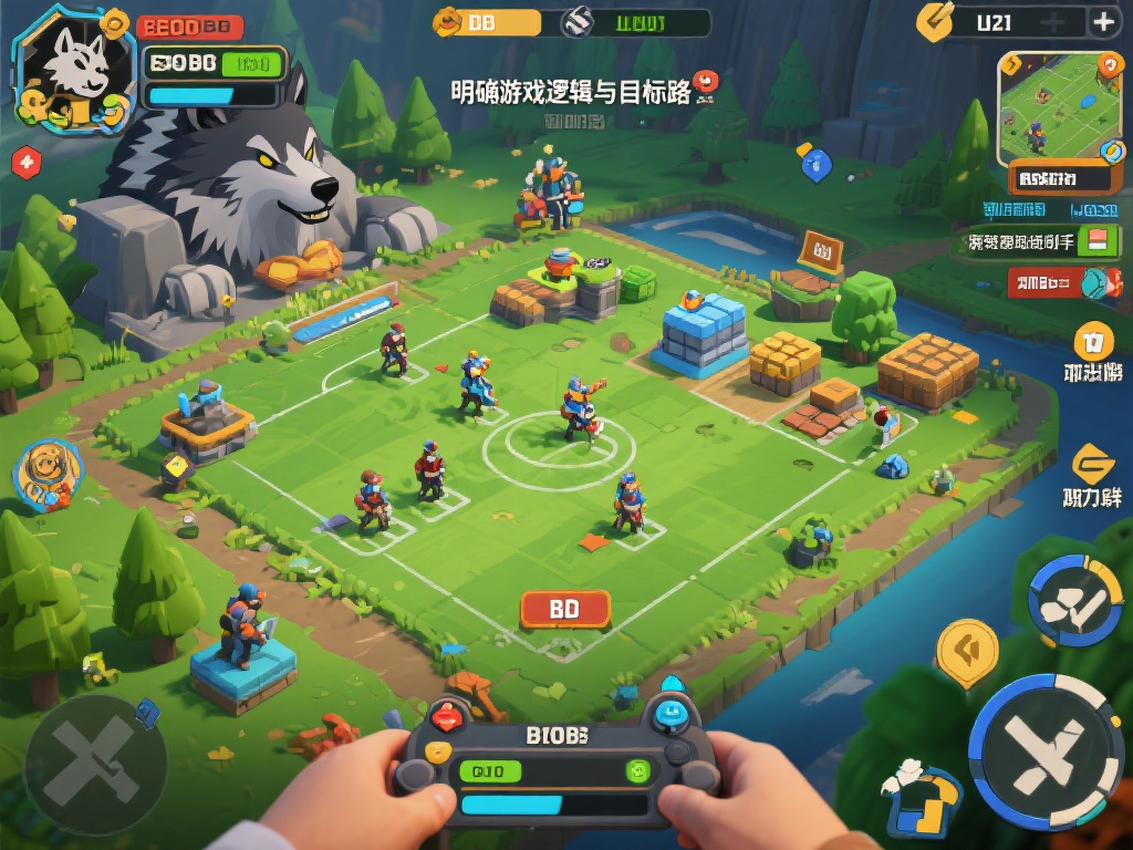 明确游戏逻辑与目标思路
无论任何平台游戏，想要快